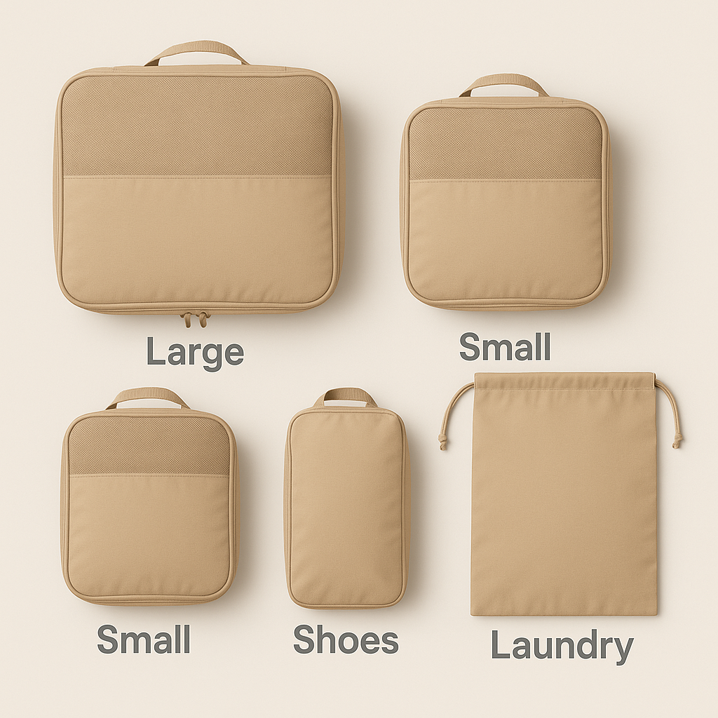 Travel Compression Cube Set